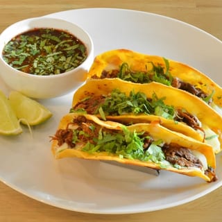 (3) Birria Taco (Birria de Res)