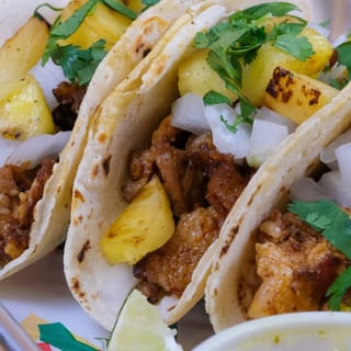 (3) Citrus Grilled Pork Taco (Al Pastor)