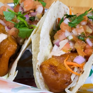 (2) Fried Mahi Mahi Taco (Mahi Mahi Frito)